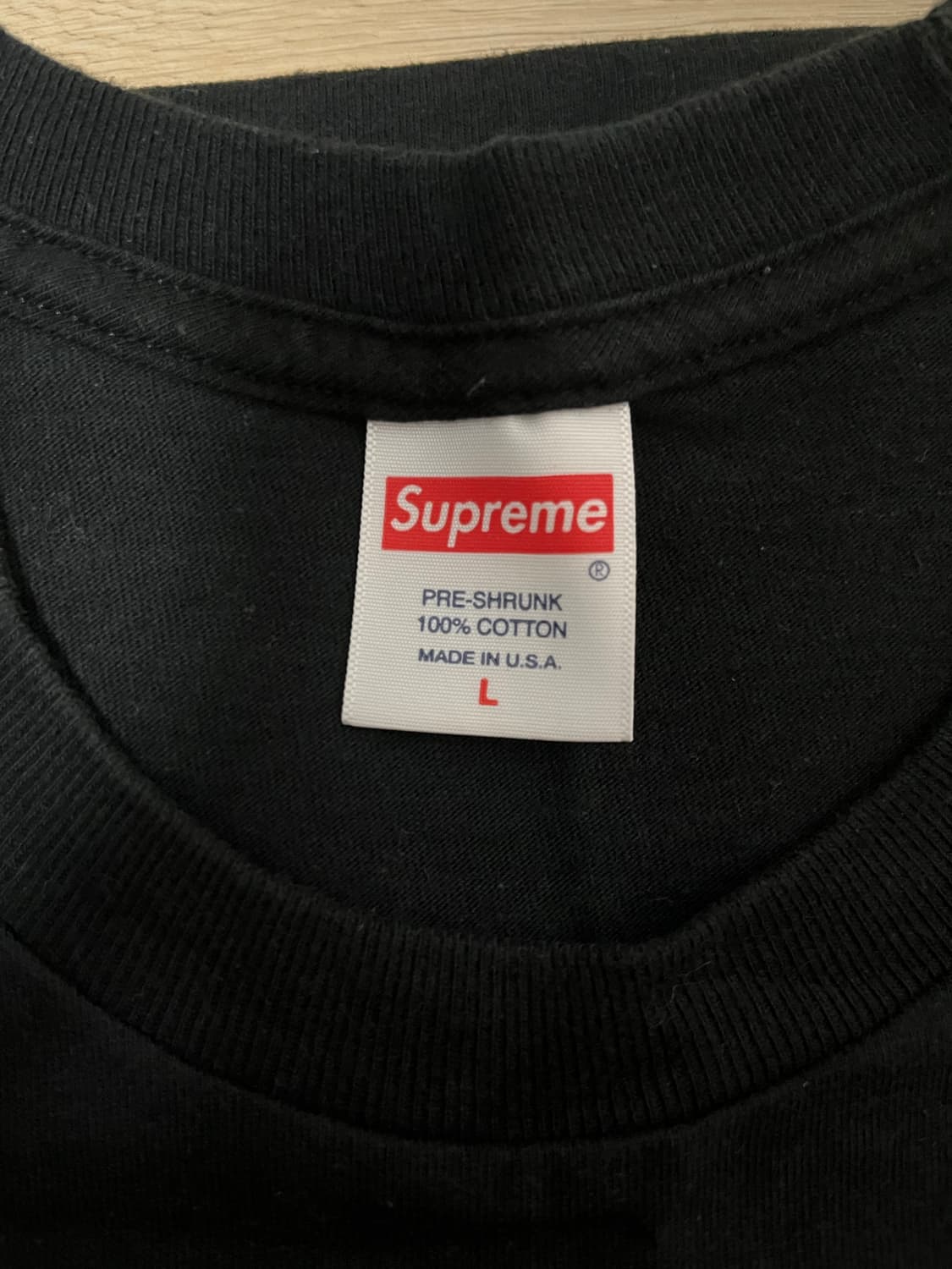 슈프림 세일보트 티셔츠 [블랙] 상품이미지3