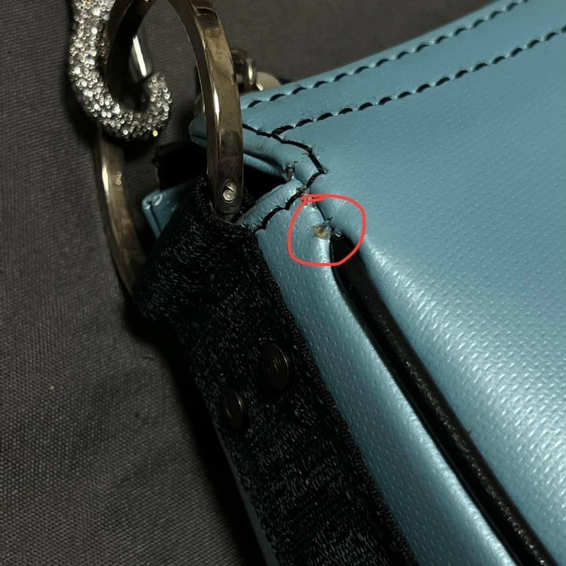 디올 하드코어 크리스탈 미니백. 빈티지 y2k 피어싱 펑크 상품이미지8