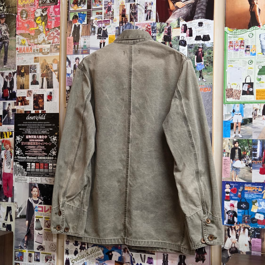 JPN 에드윈 그레이 데님 자켓 상품이미지5