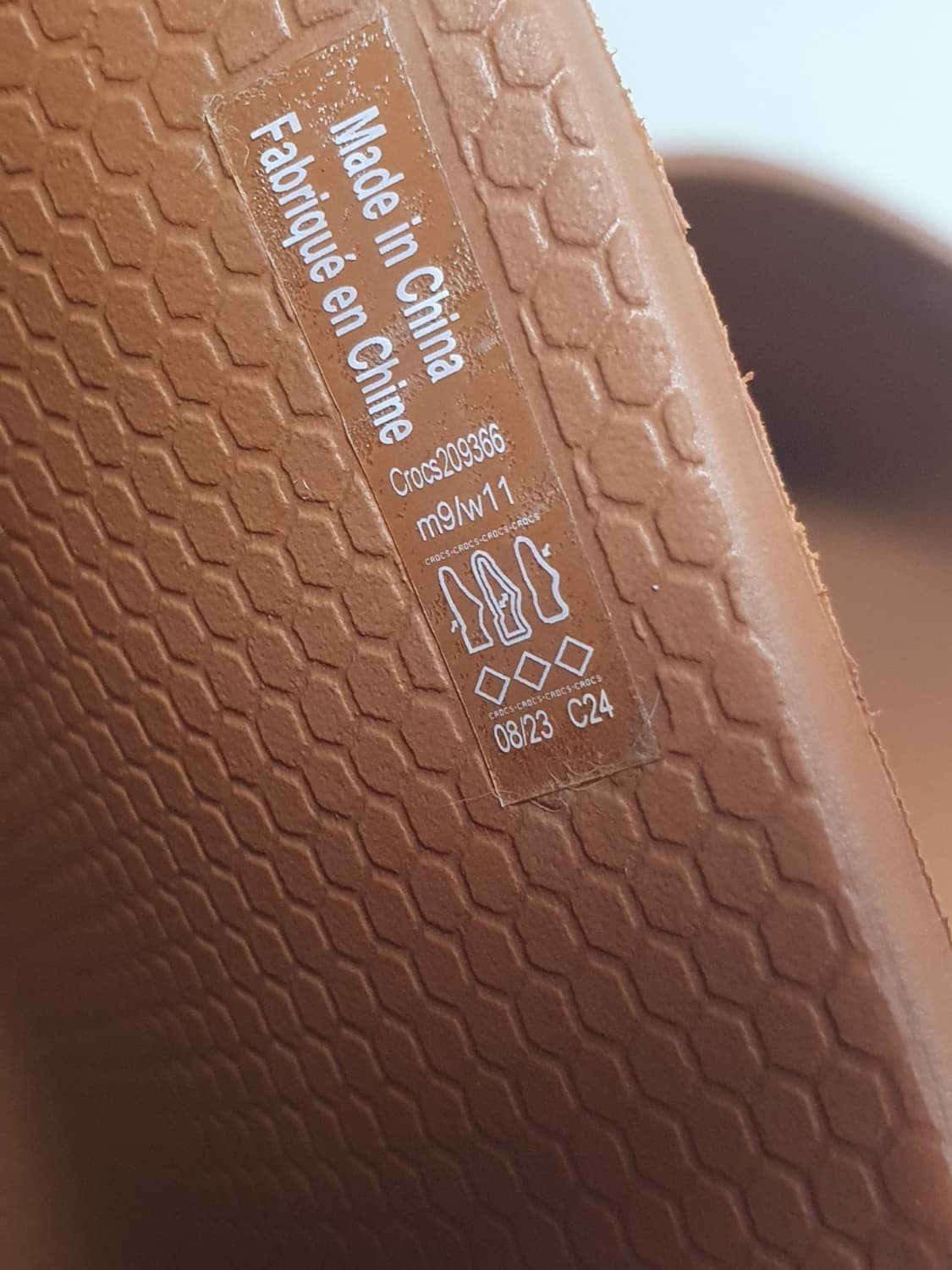 크록스 딜런 클로그 브라운 뮬 슬리퍼 280mm 상품이미지9