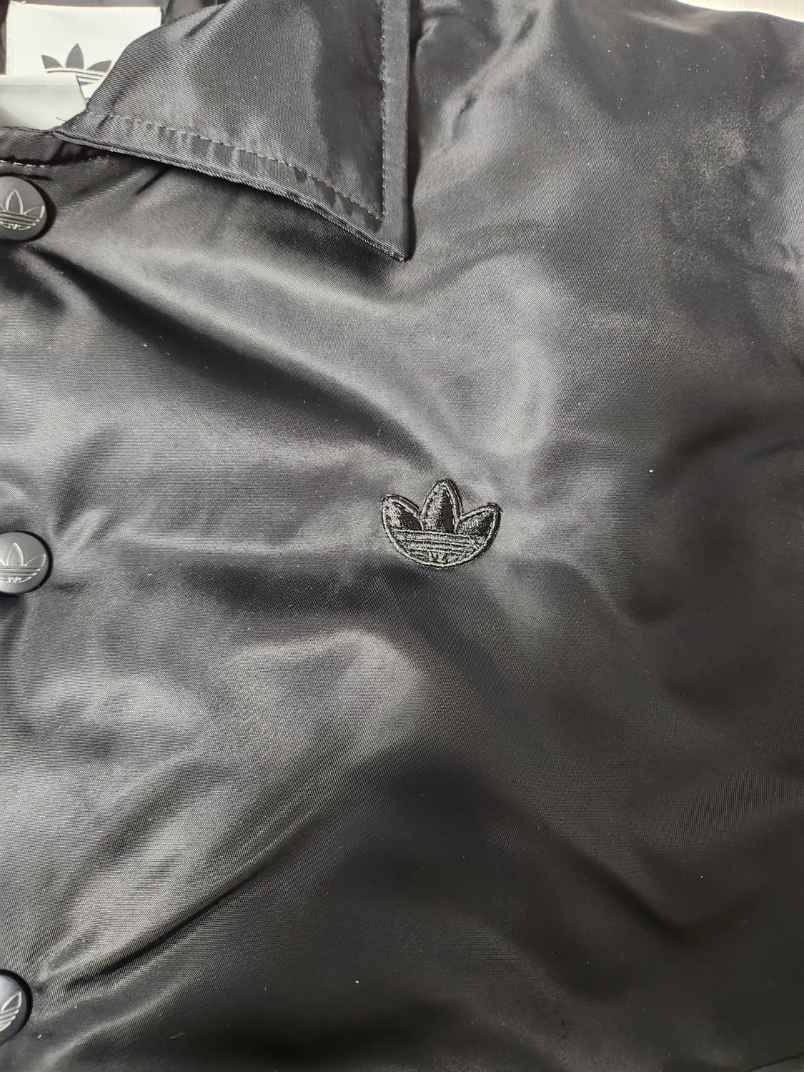 새상품급)아디다스 3ST 오리지널 파이어버드 봄버 점퍼 자켓 사이즈xs( 상품이미지6