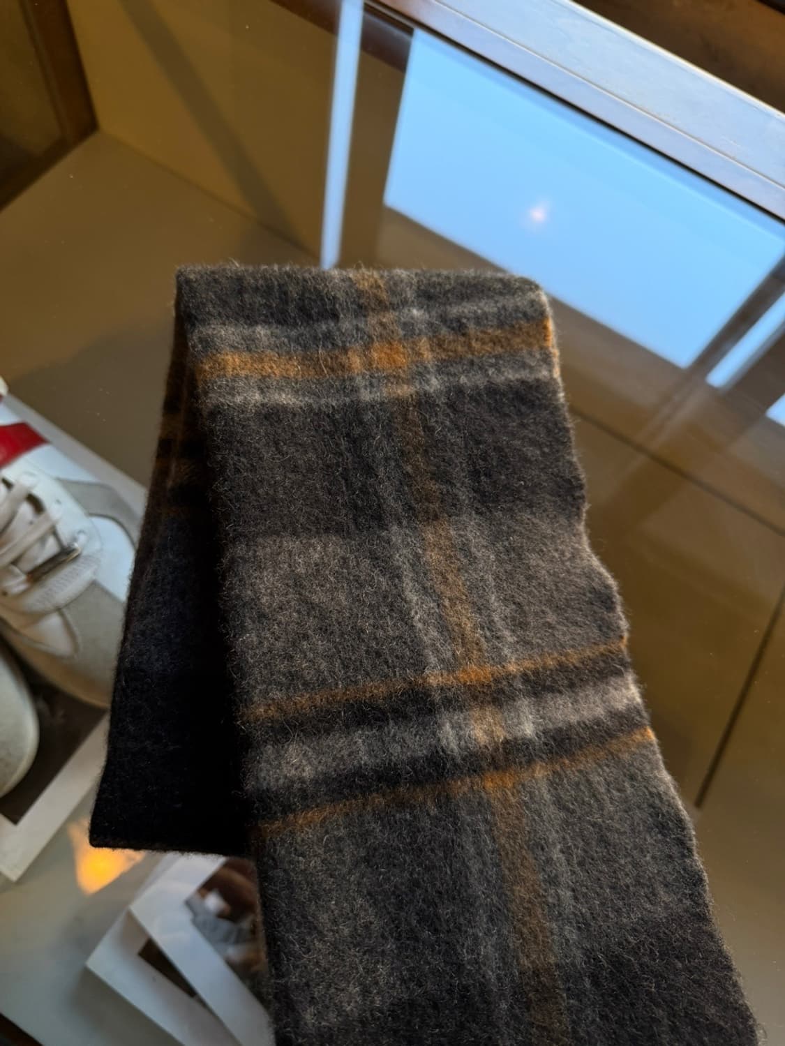 FRANGI 스코티쉬 캐시미어 머플러 상품이미지3