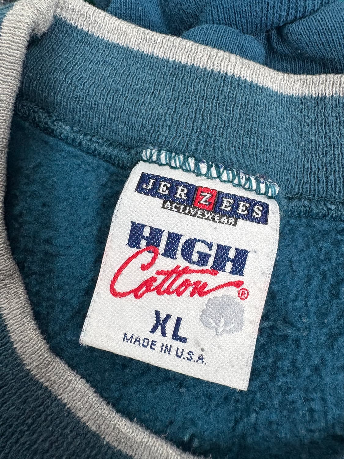 [XL] 90s Jerzees USA 저지스 블랭크 스웻셔츠 크루넥 상품이미지3