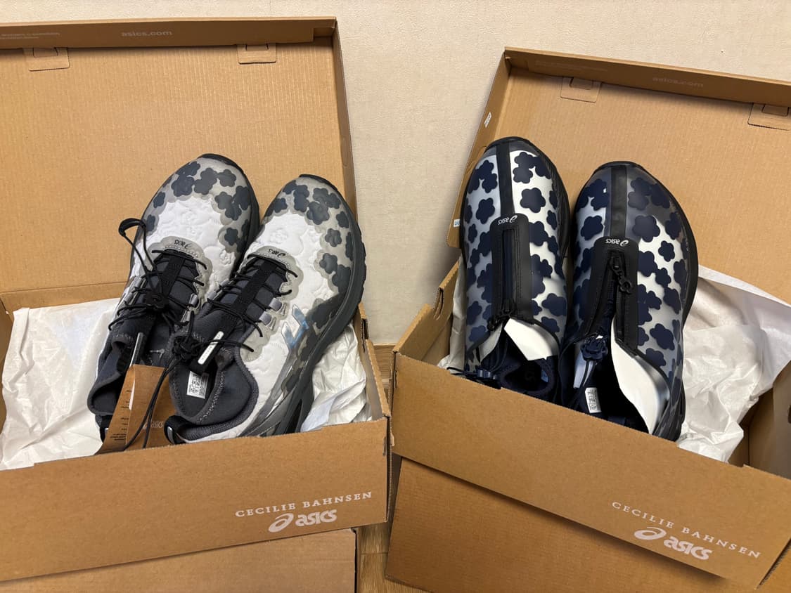 아식스 x 세실리에 반센 젤 터레인 MT 미드나잇 245 상품이미지6