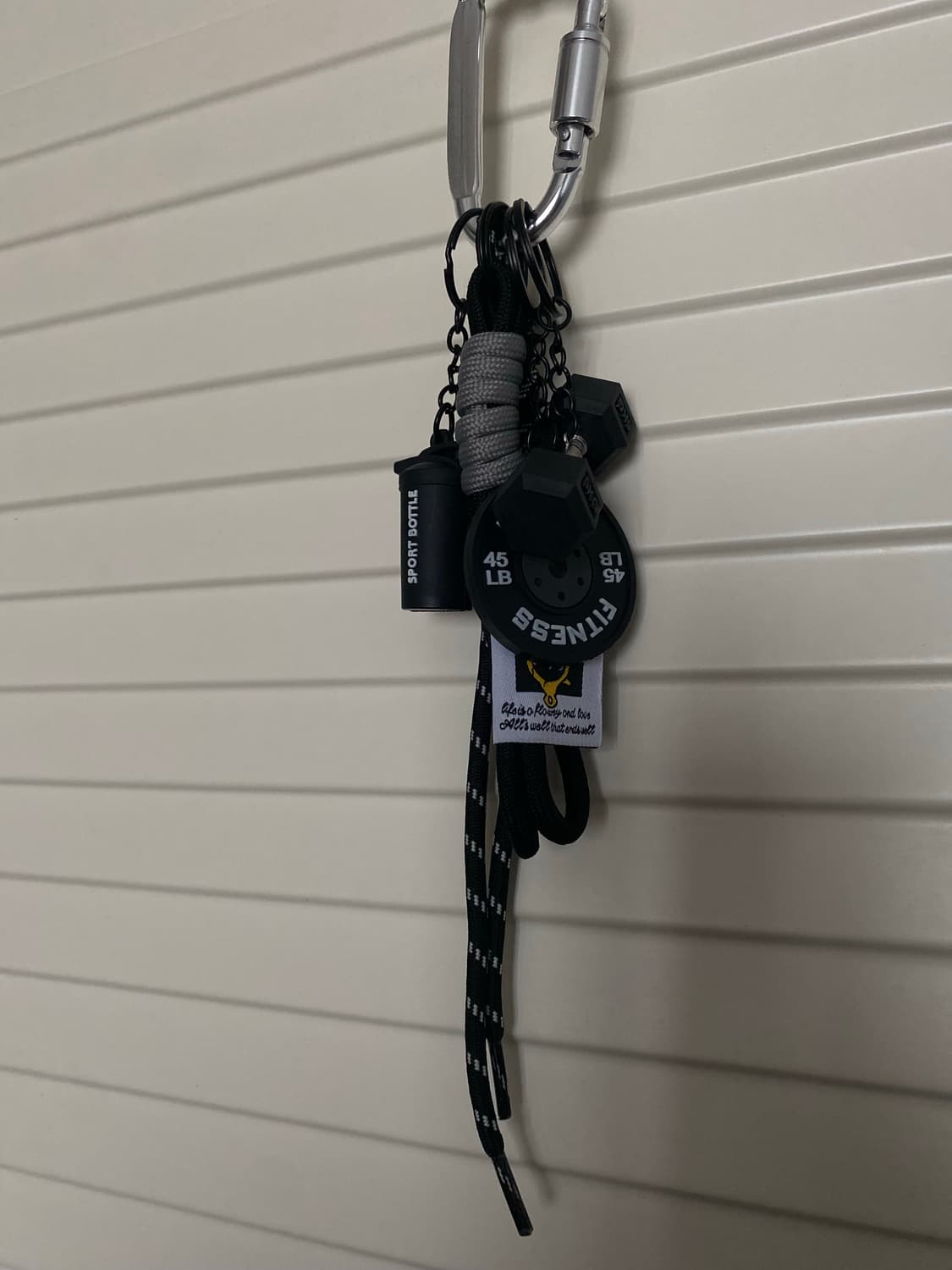 미니 피트니스 백참 키링 상품이미지2