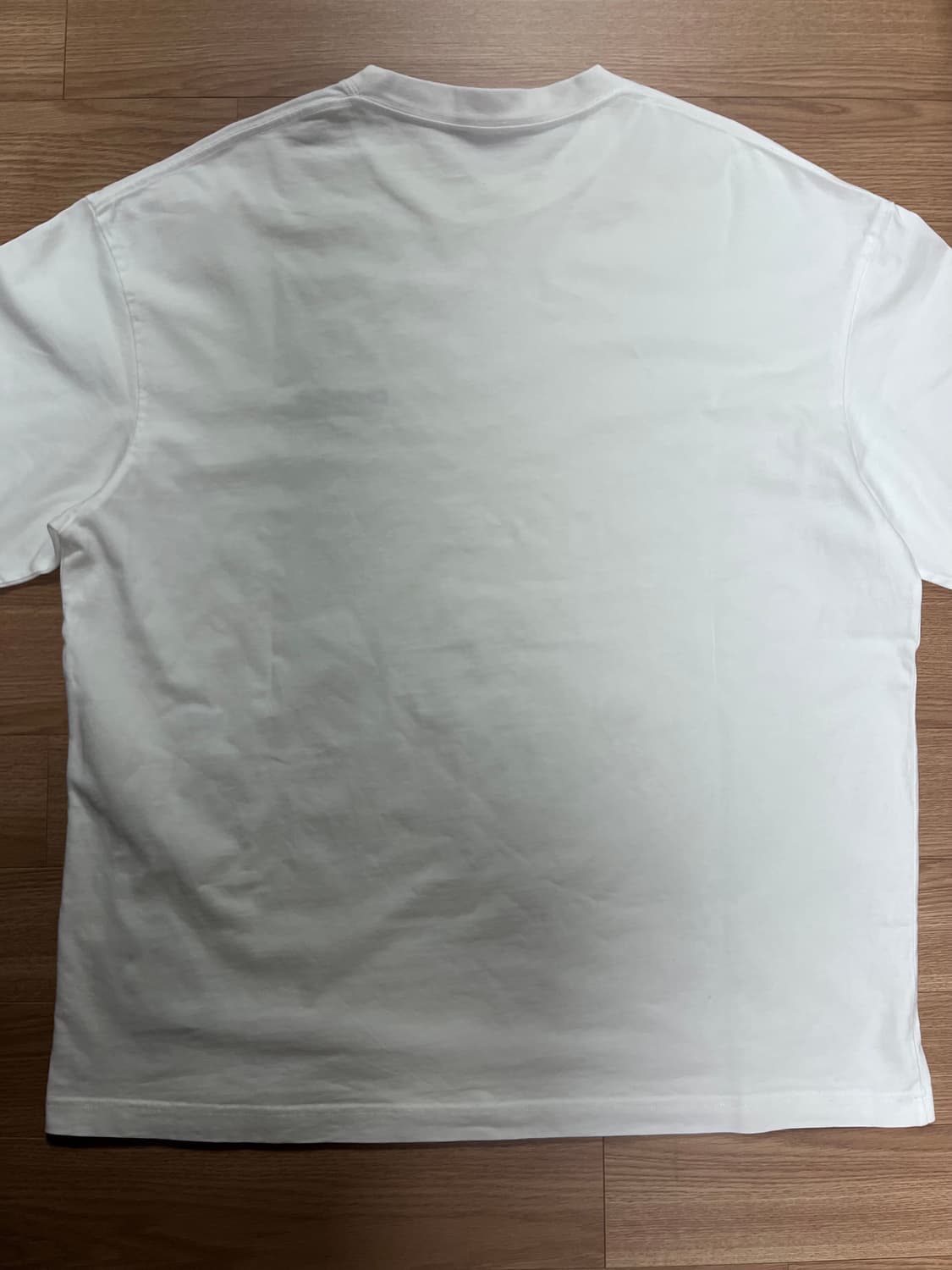 발렌시아가 21ss 오버사이즈 자수로고 반팔 XL 화이트 XL 상품이미지7