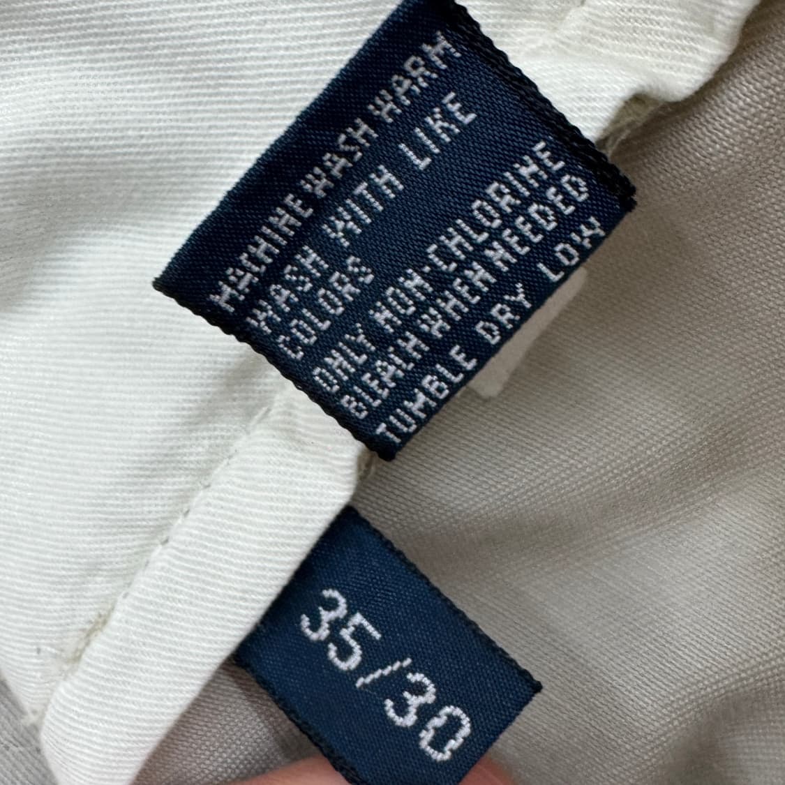 폴로 치노팬츠 아이보리 상품이미지9