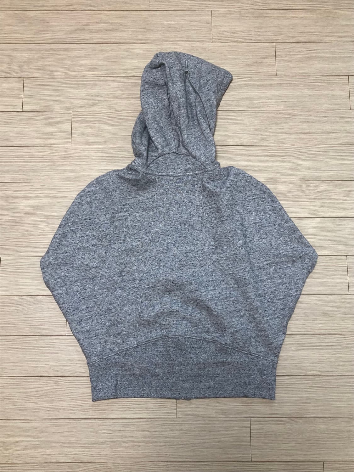 M 유니클로 릭오웬스 어반스웨트 판초 반팔 후드 집업 상품이미지7