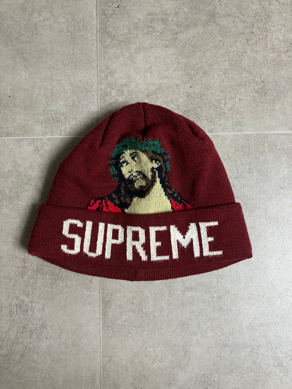 슈프림 지저스 비니 상품이미지1