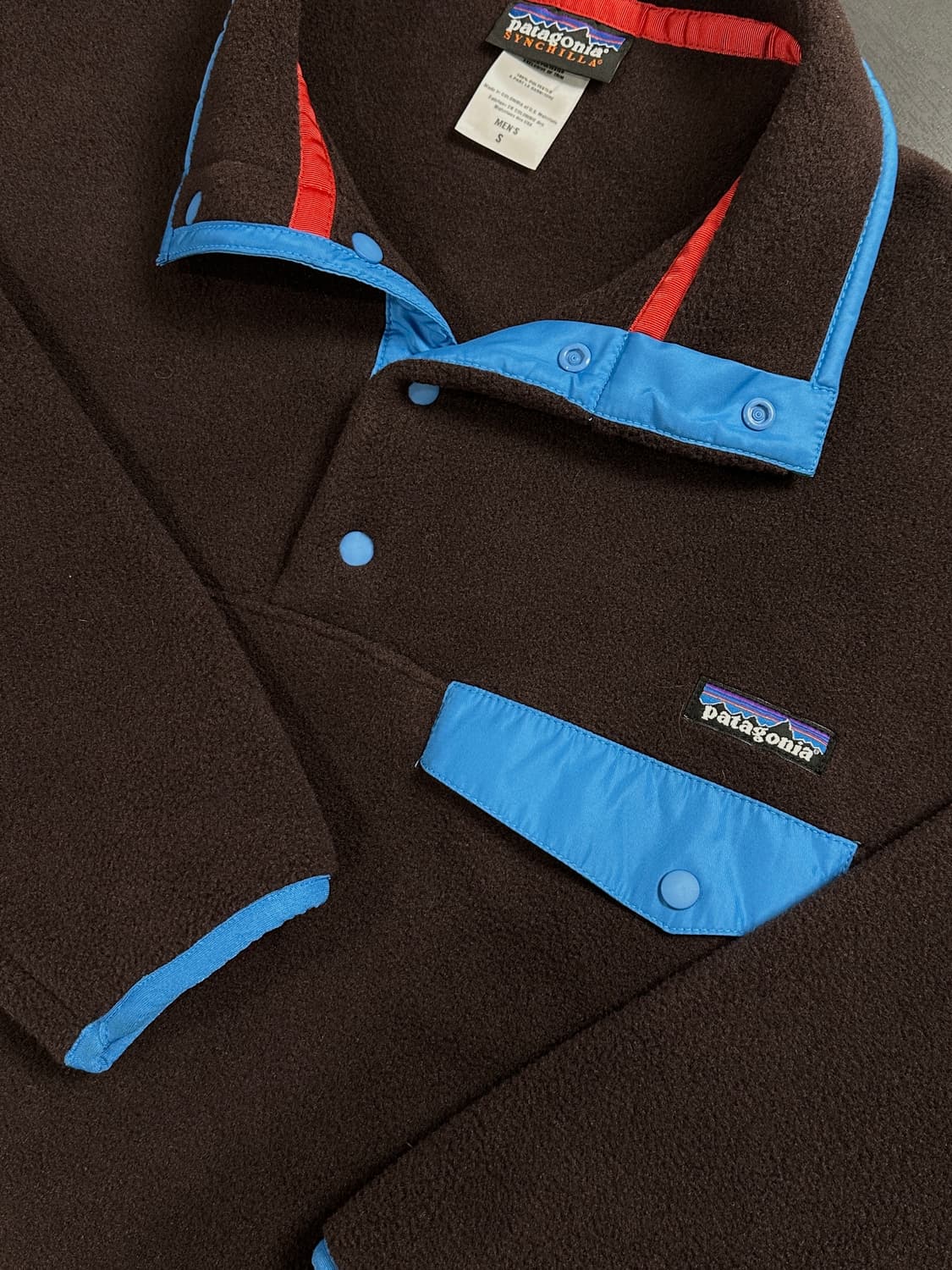 파타고니아 신칠라 브라운 S 상품이미지1