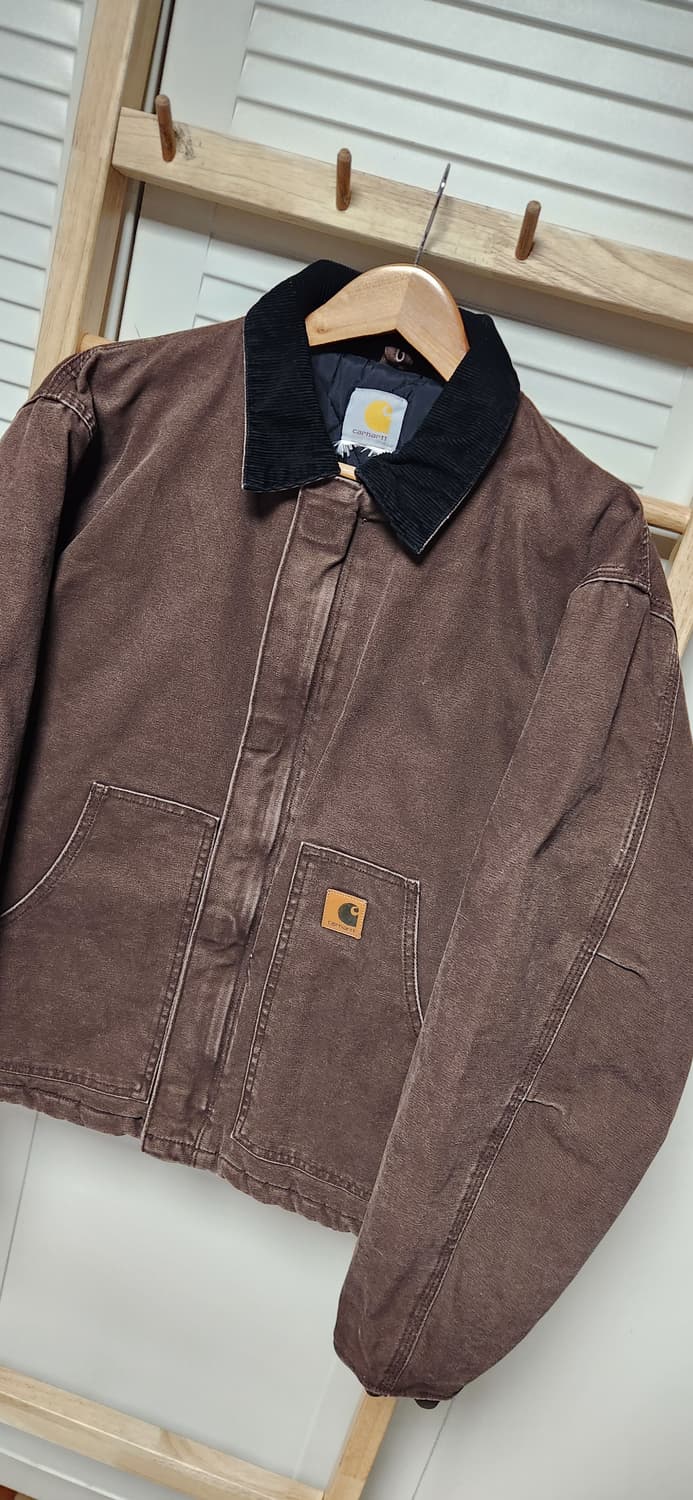 칼하트 J22 브라운 워크 자켓 상품이미지3