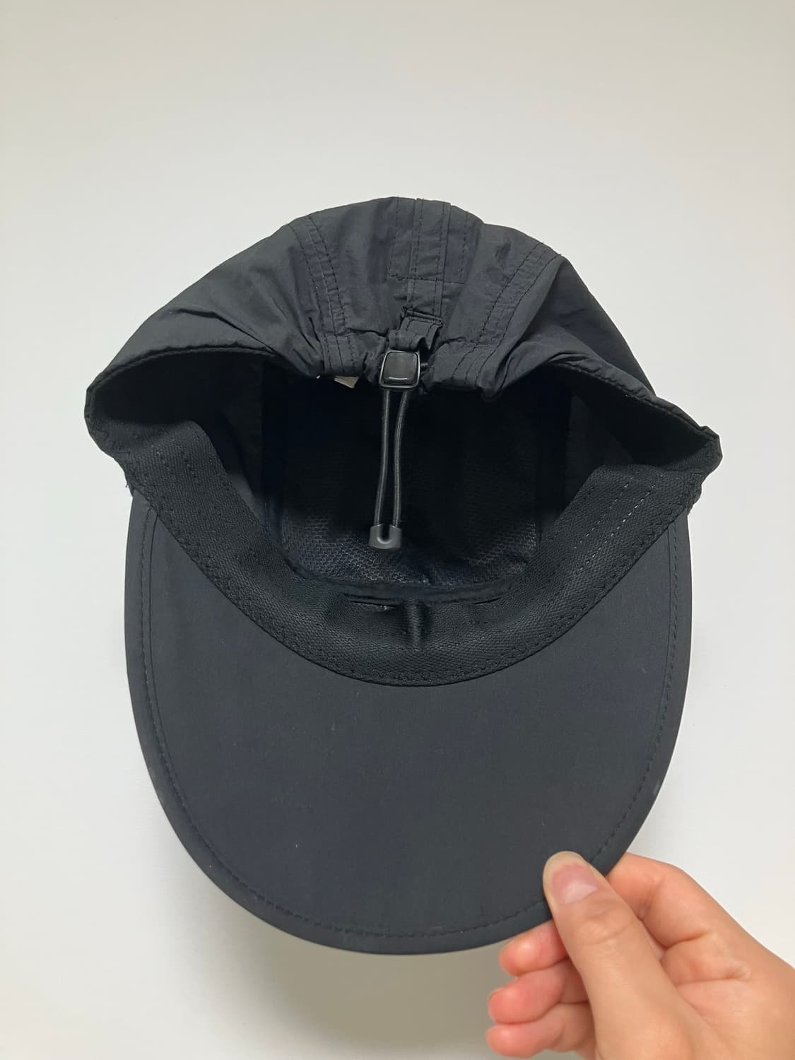 유세지 덕캡 블랙 캡 모자 상품이미지3