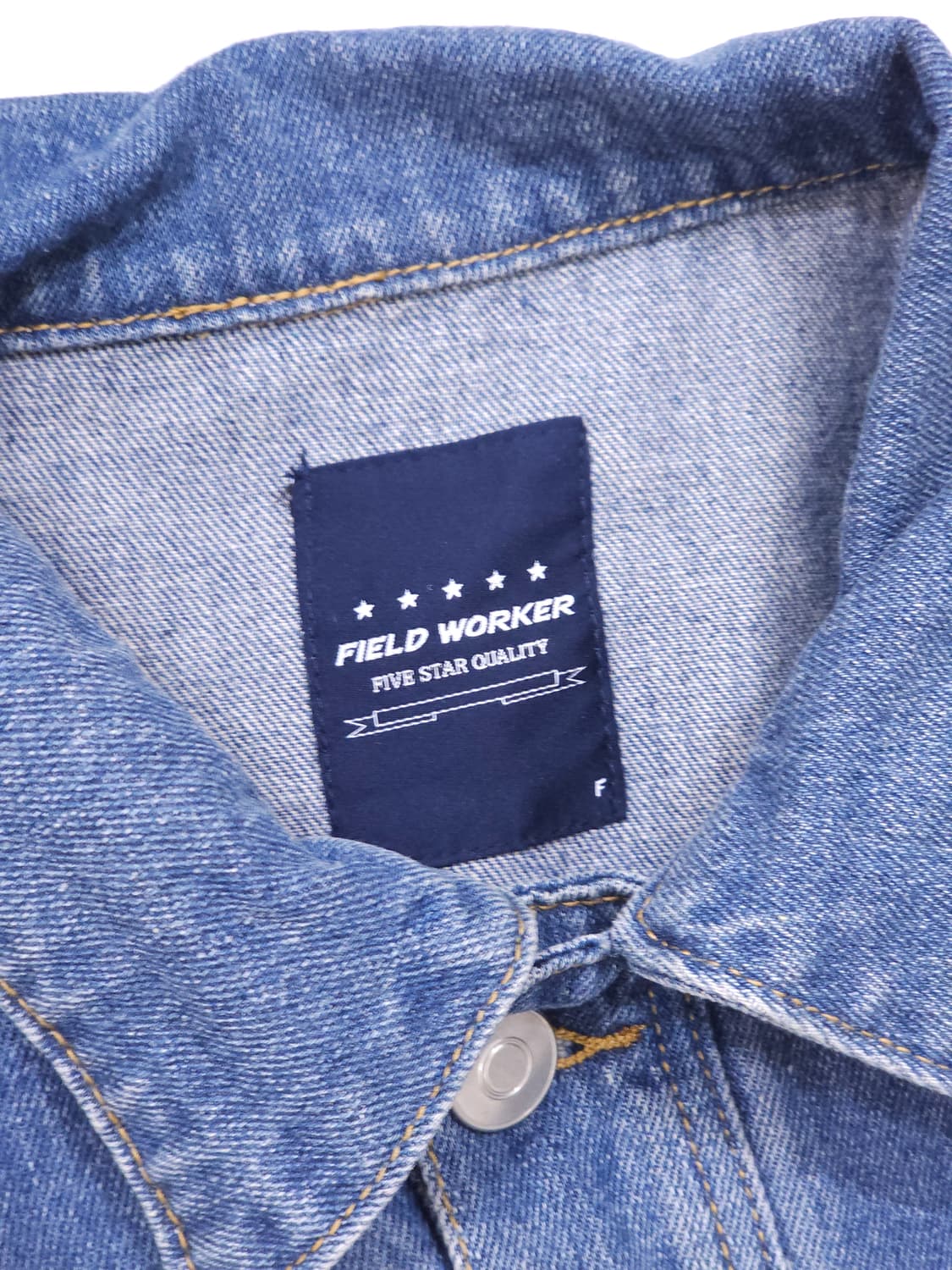 [F] 필드워커(Field Worker) 미디움 워시 트러커 데님 자켓 상품이미지3