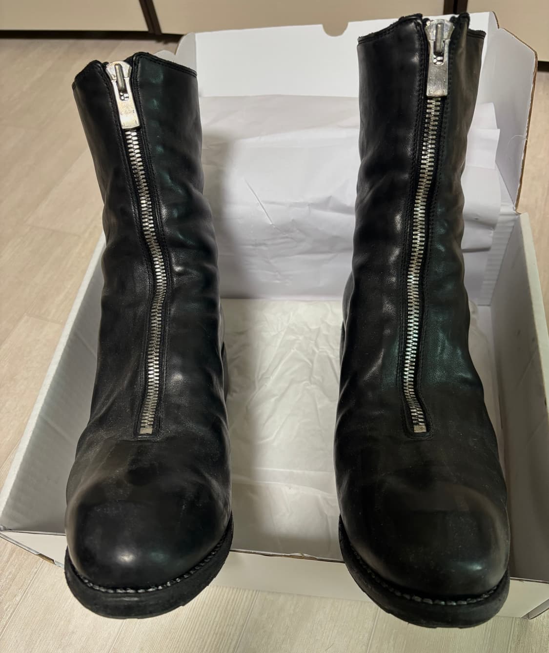 Guidi PL2 Black Boots 44.5 상품이미지2