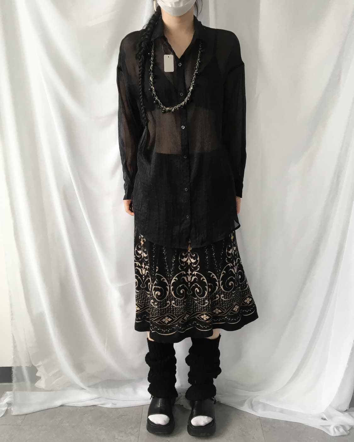See through shirt 상품이미지4
