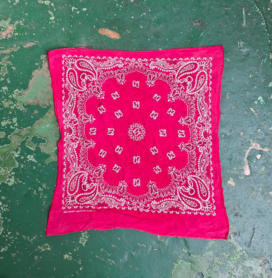 빈티지 페스트컬러 반다나 rn14193 usa 상품이미지1