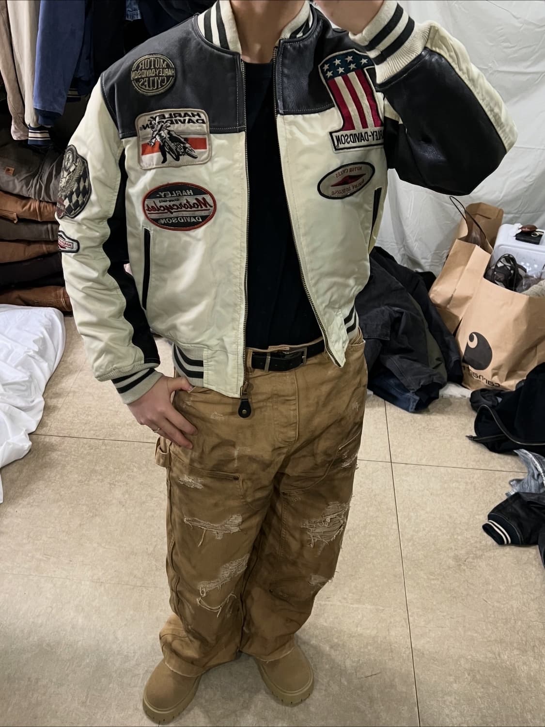 할리데이비슨 레이싱 라이더자켓 상품이미지5