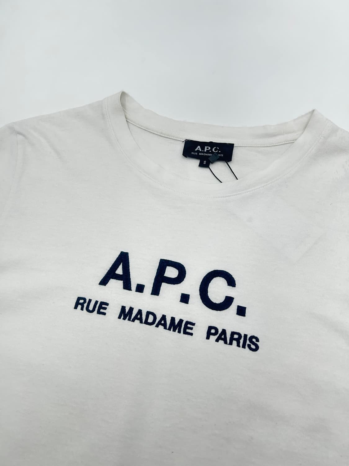 A.P.C 로고 반팔  상품이미지2