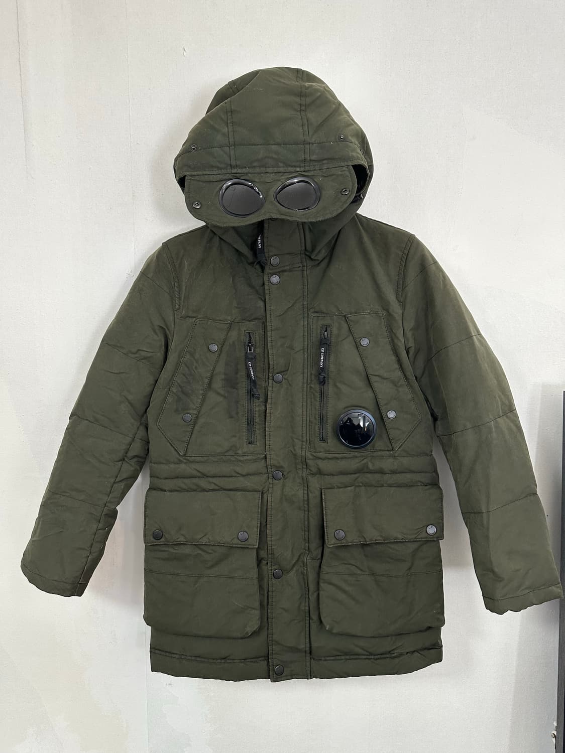 씨피컴퍼니 고글 패딩 자켓 95 (90) 상품이미지8