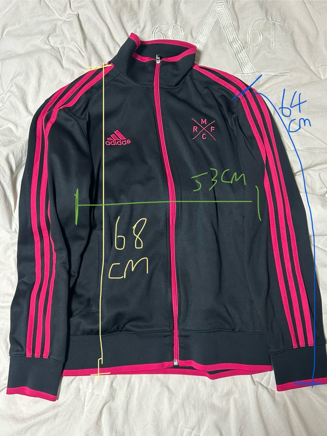 아디다스 레알마드리드 핑검 져지 상품이미지5