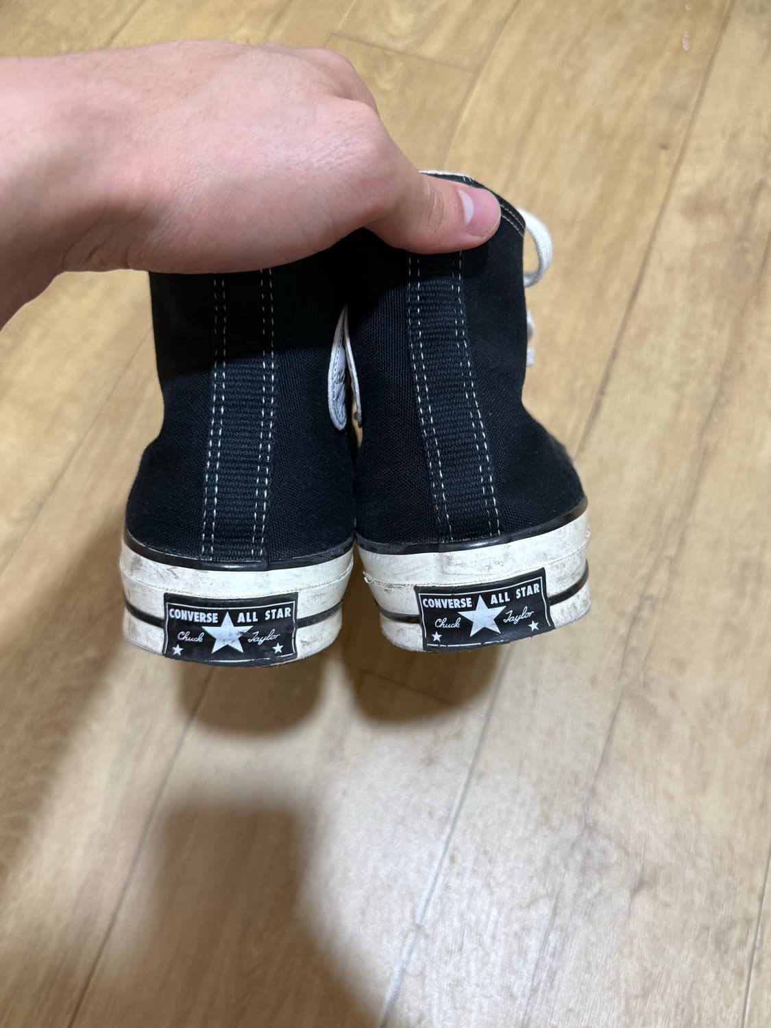 컨버스 척 70 하이 블랙 275 상품이미지6