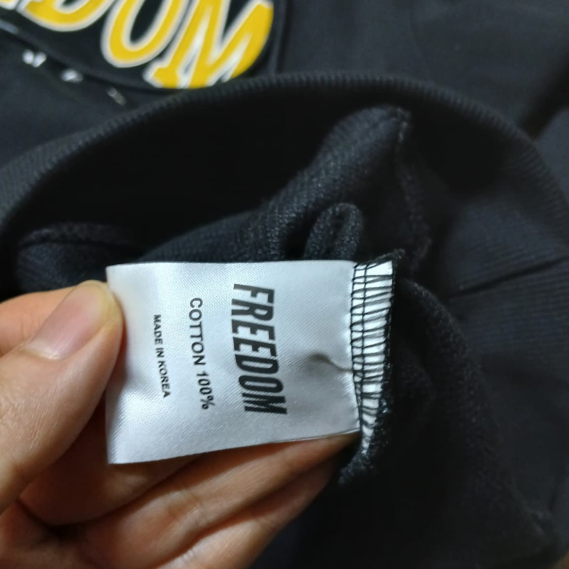 FREEDOM 프리덤 아치로고 후드티 상태좋음 상품이미지7