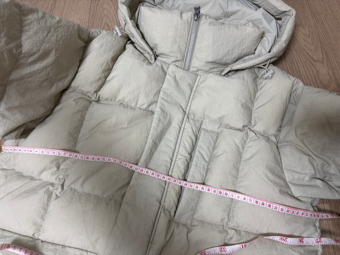 코오롱 뉴볼륨 롱패딩 그레이지색 남95 여100가능 상태최상 푸퍼야상패딩 상품이미지7