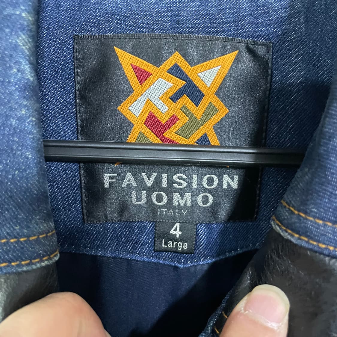 FAVISION UOMO 데님 자켓 상품이미지4