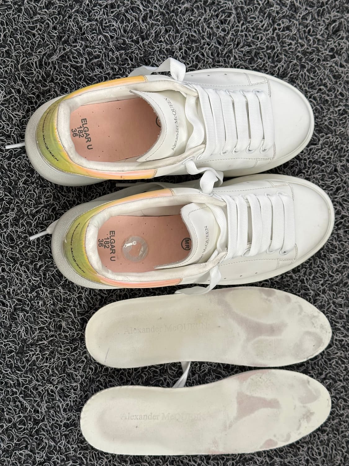 알렉산더 맥퀸 오버솔 홀로그램 스니커즈 상품이미지5