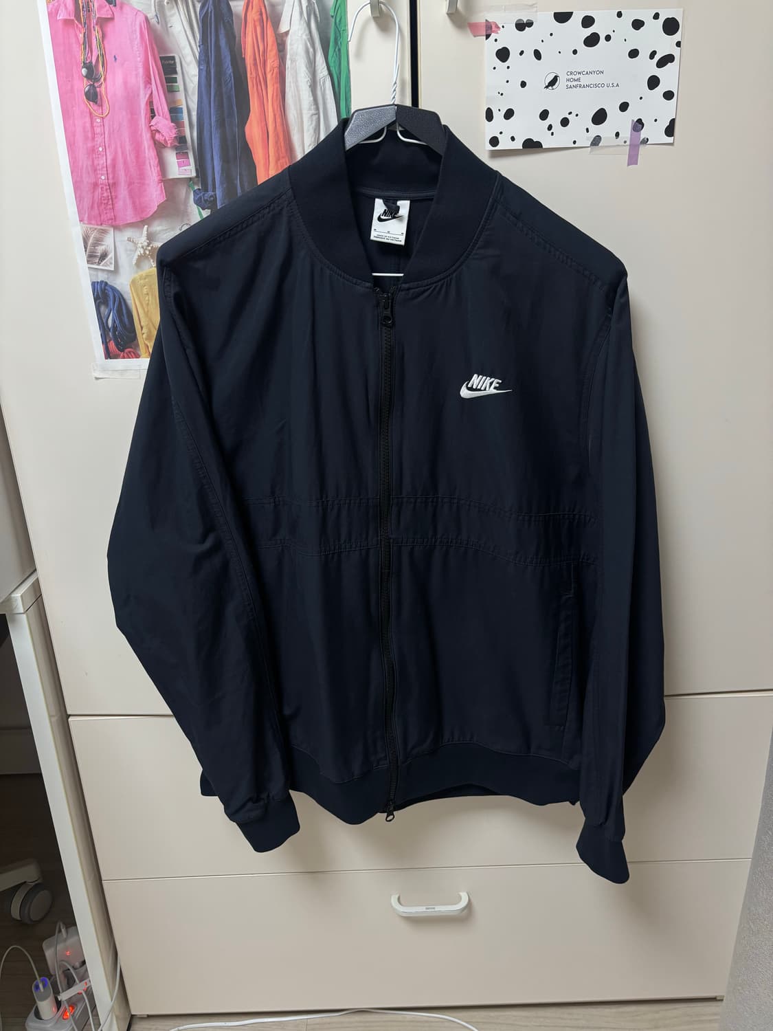 나이키 우븐 플레이어 자켓 - 블랙 105사이즈 상품이미지1