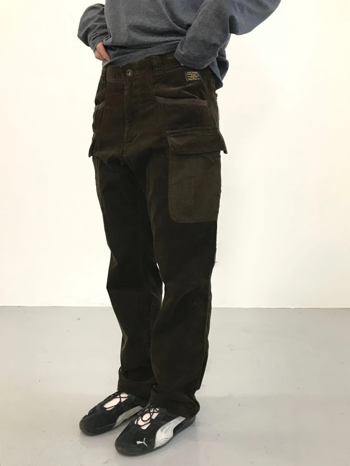 BACK NUMBER Vintage Corduroy Cargo Pants 상품이미지1