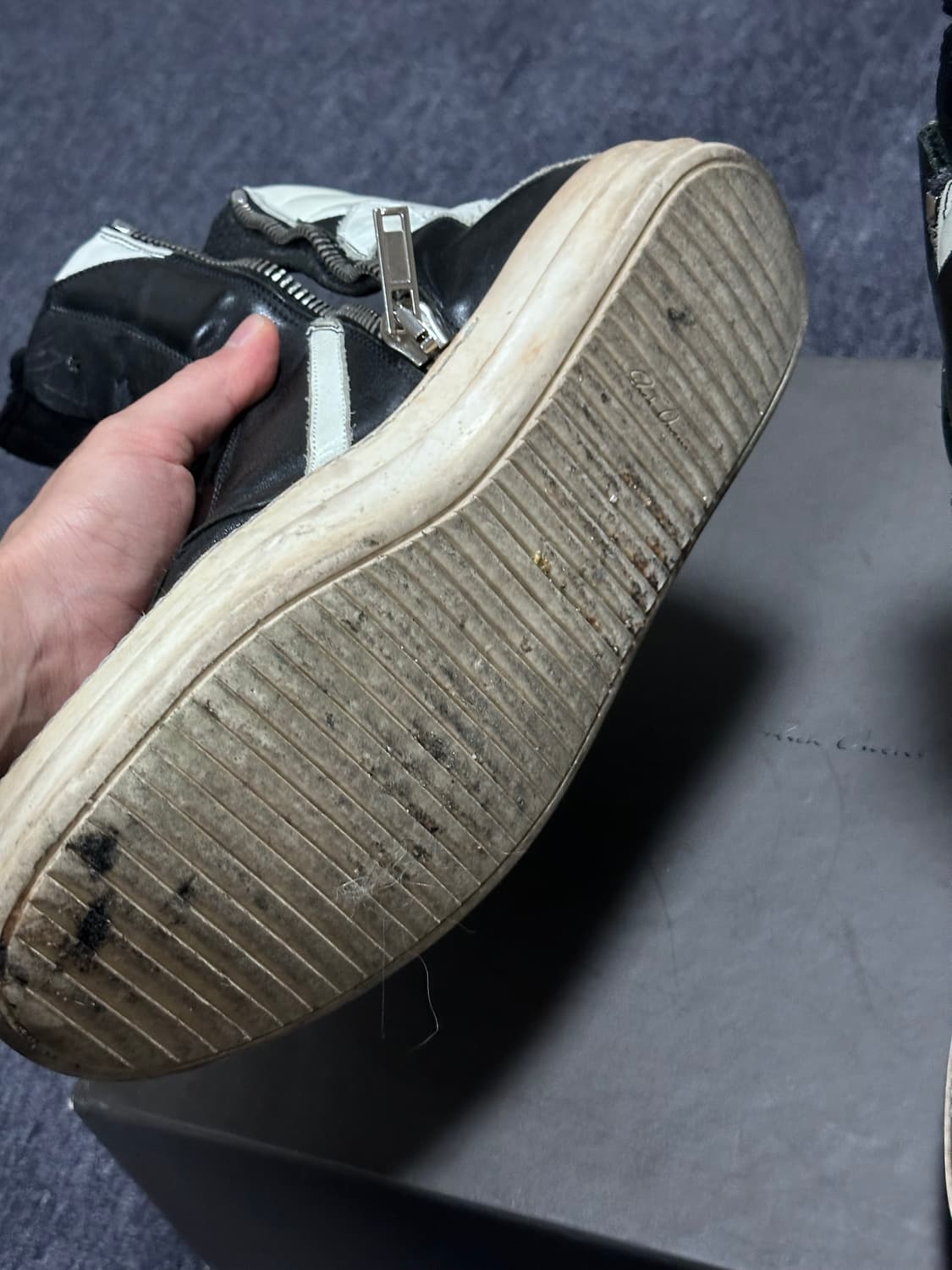 릭오웬흐 지오바스켓 42.5 상품이미지4