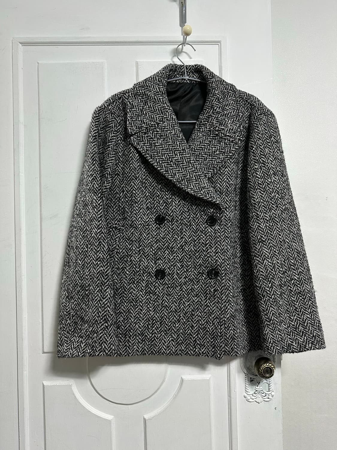 아르켓 헤링본 피코트 상품이미지1