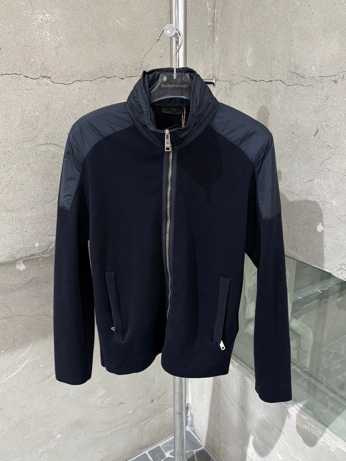 Prada 프라다 버진울 리나일론 하이브리드 집업 상품이미지4