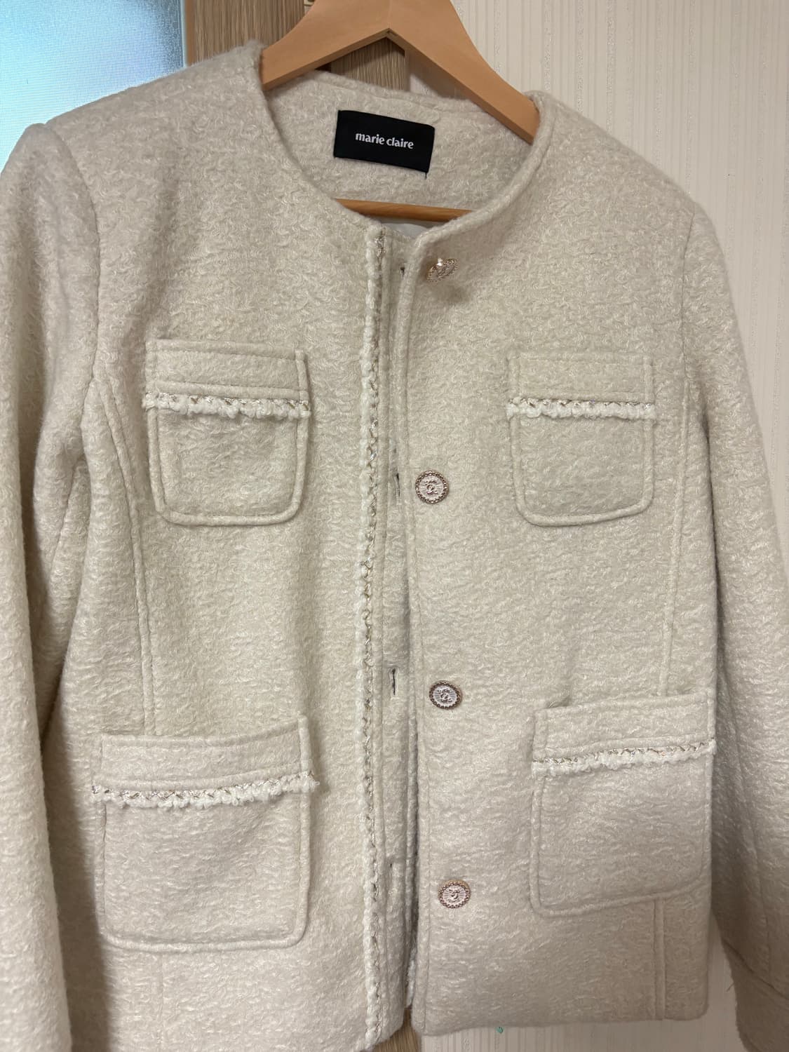 마리끌레르 트위드 자켓 상품이미지2