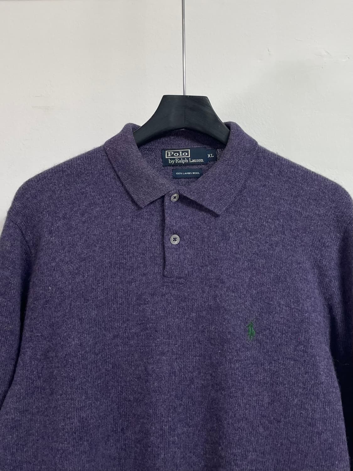 폴로 랄프로렌 울 카라 니트 (on.348) 상품이미지2