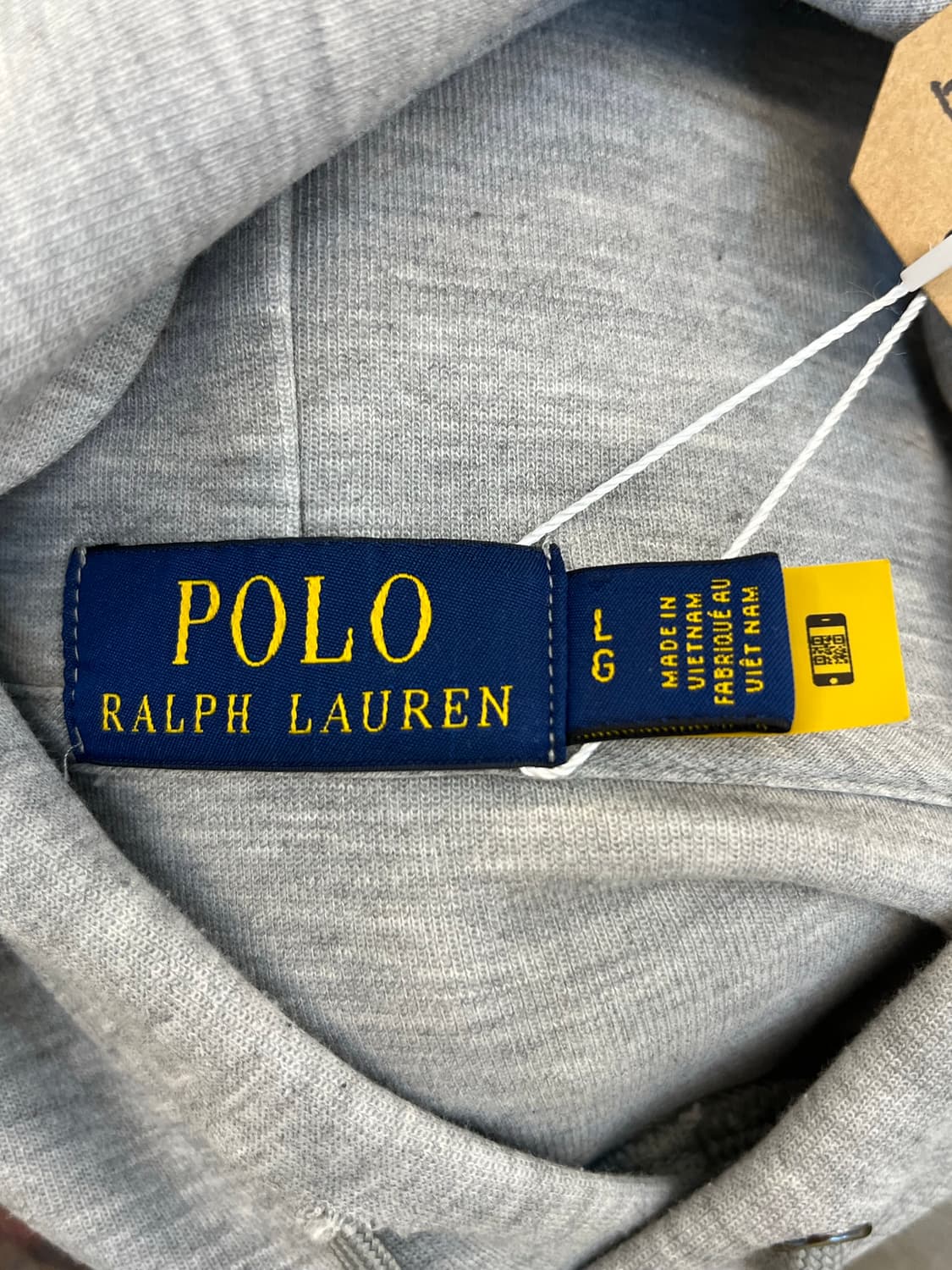 폴로 랄프 로렌 포니 로고 후드티 그레이 상품이미지8