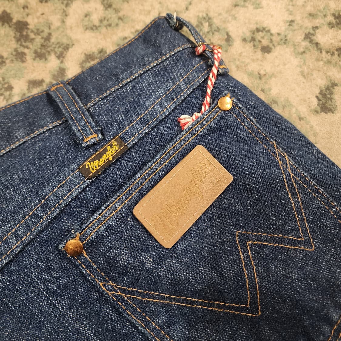 80s 오리지날 USA랭글러 데님팬츠 상품이미지1