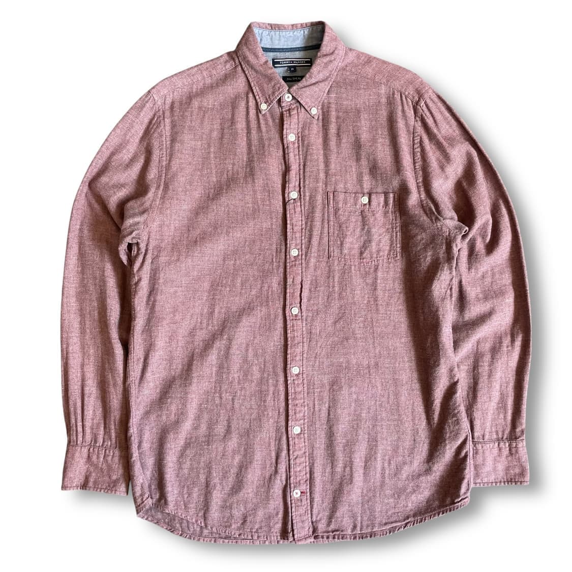 타미힐피거 뉴욕핏 원포켓 긴팔 셔츠 M 상품이미지1