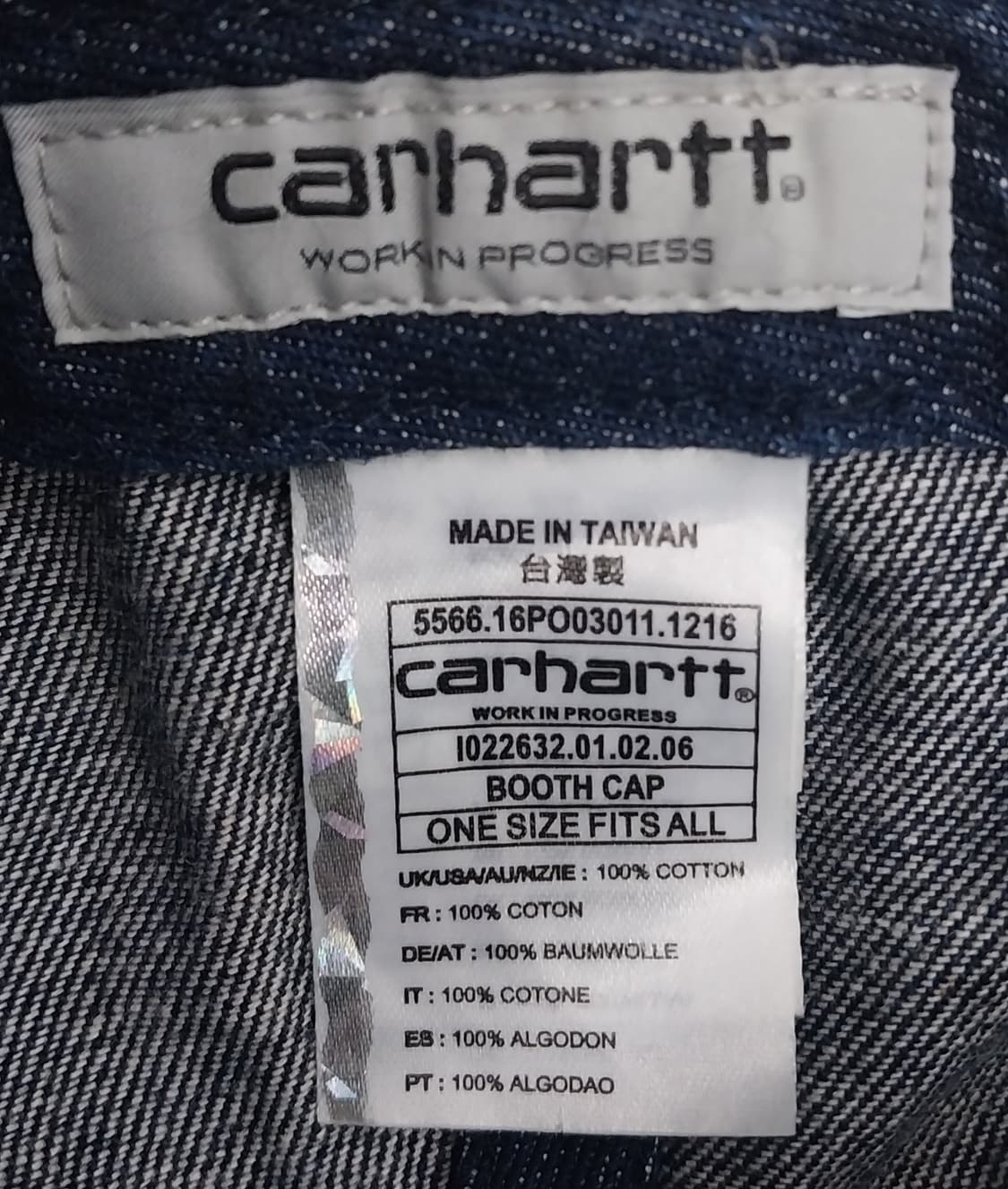 carhartt 칼하트 데님 볼캡 F 상품이미지7