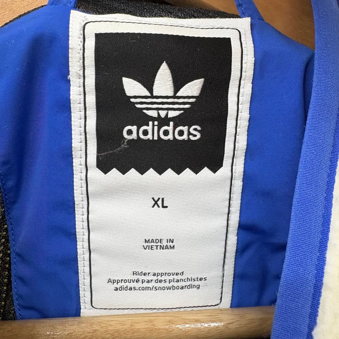 아디다스 삼선 뽀글이 플리스 자켓 남XL 상품이미지4