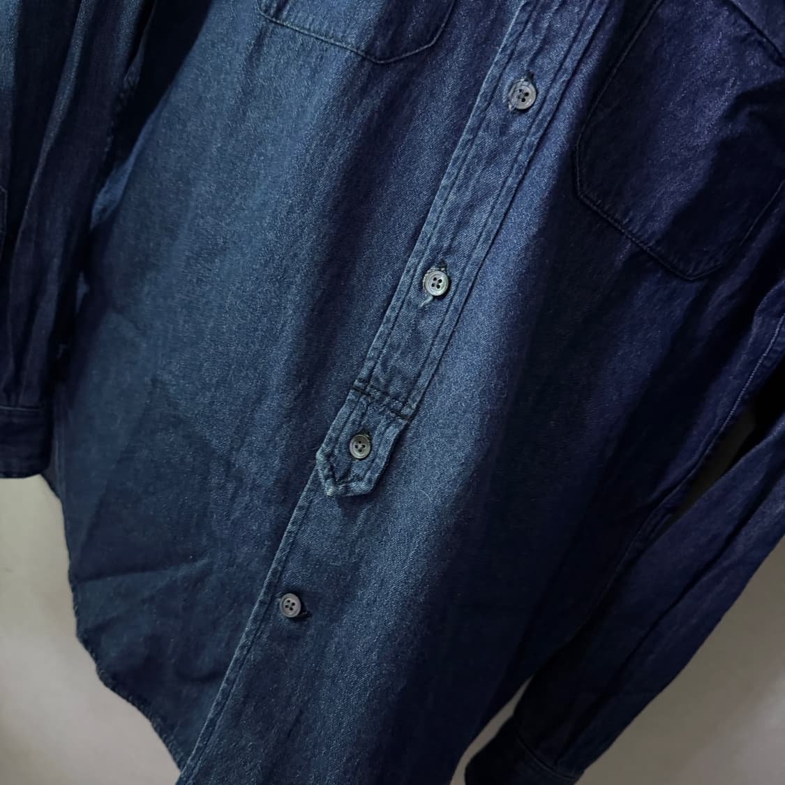 엔지니어드가먼츠 투포켓 데님 셔츠 M (남성 슬림 105) 상품이미지9
