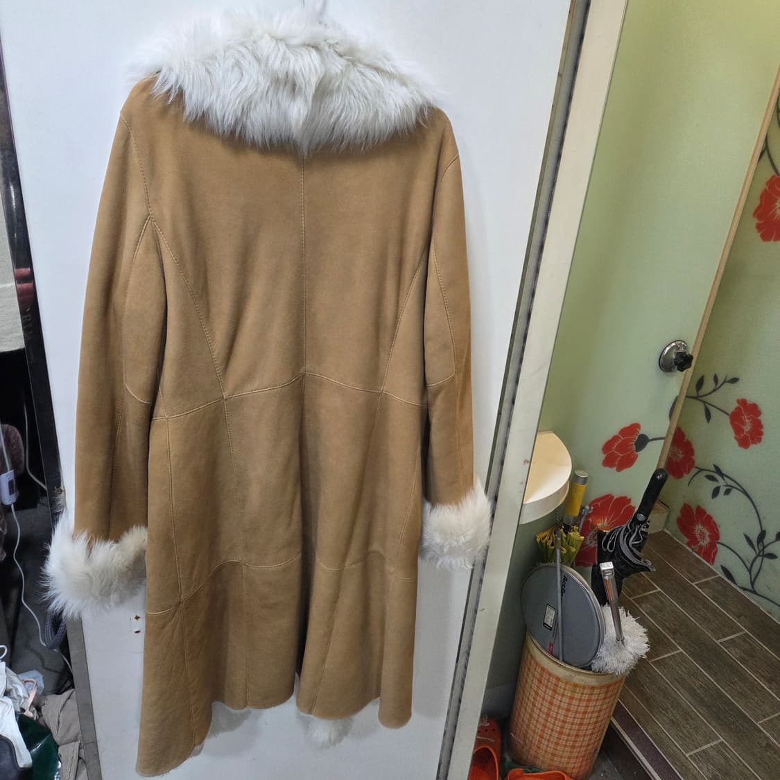 포미즈 시어링 롱 무스탕 상품이미지4