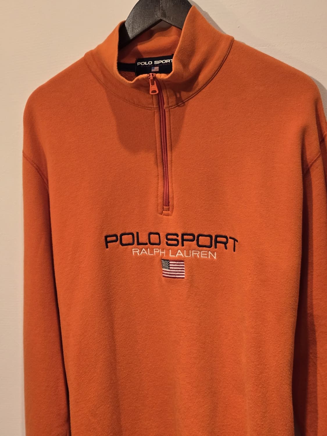90s POLO SPORT Ralph Lauren 쿼터집업 스웻셔츠 상품이미지2