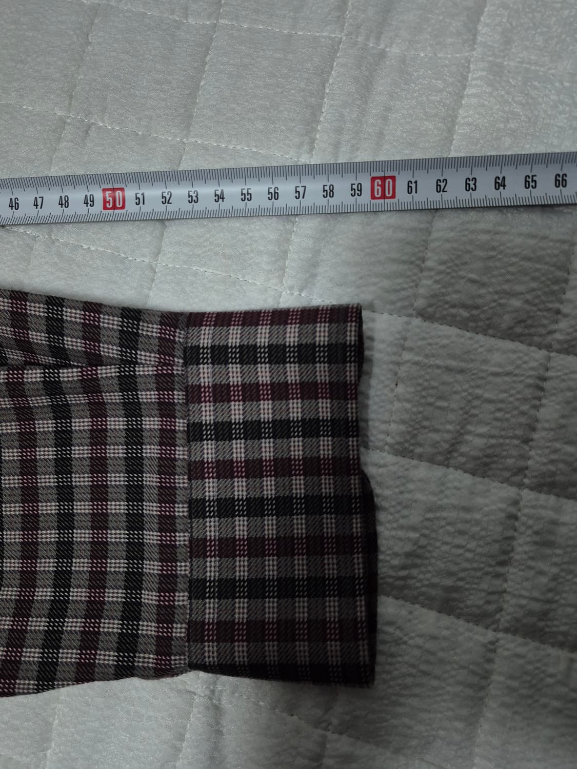 랑방 올드스쿨 체크무늬 셔츠 남성 105사이즈 상품이미지8
