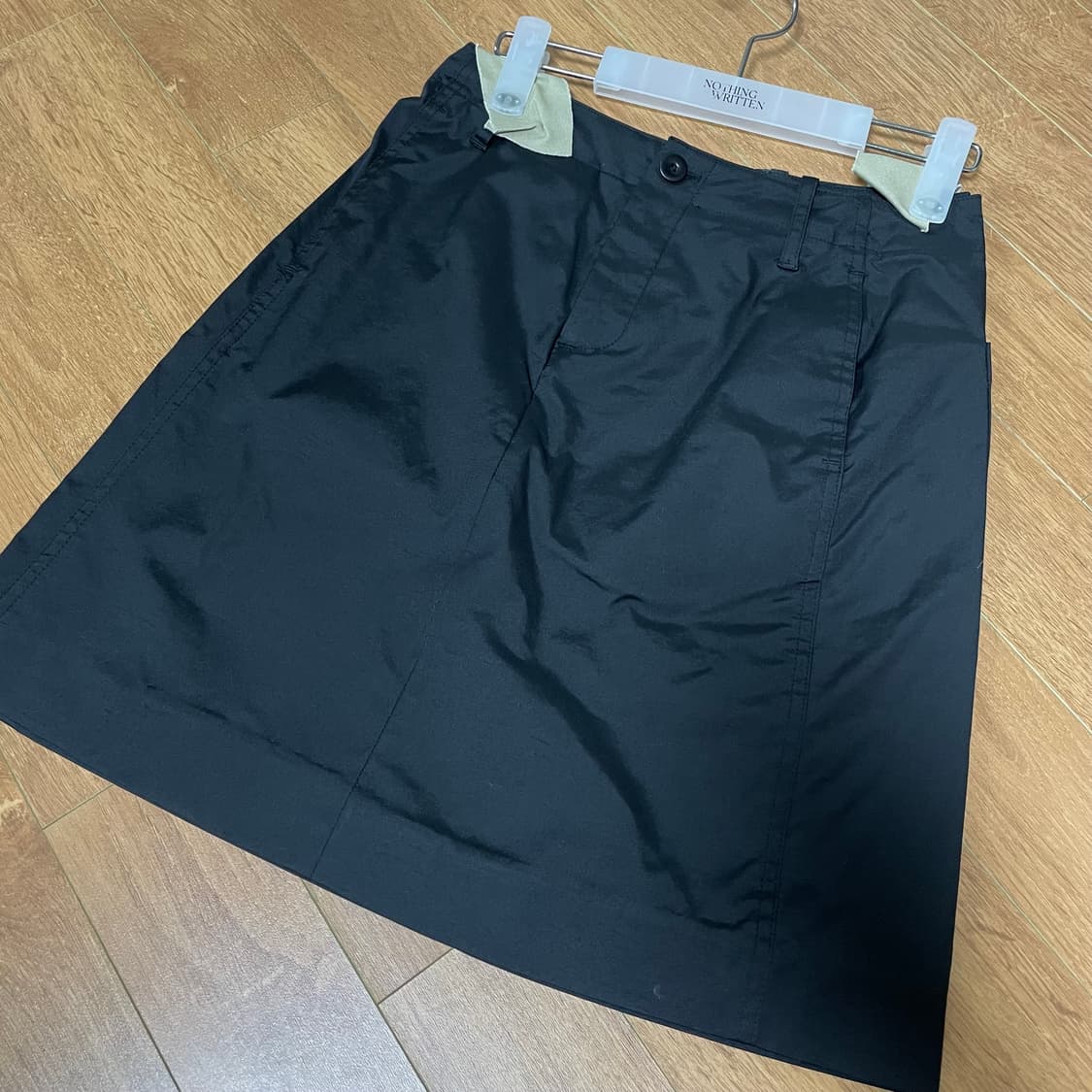 낫띵리튼 블랙 스커트 치마  상품이미지2