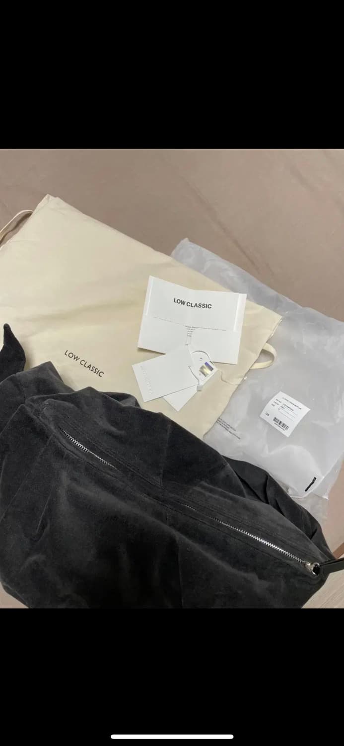 로우클래식 lowclssic knot bag 그레이 상품이미지4