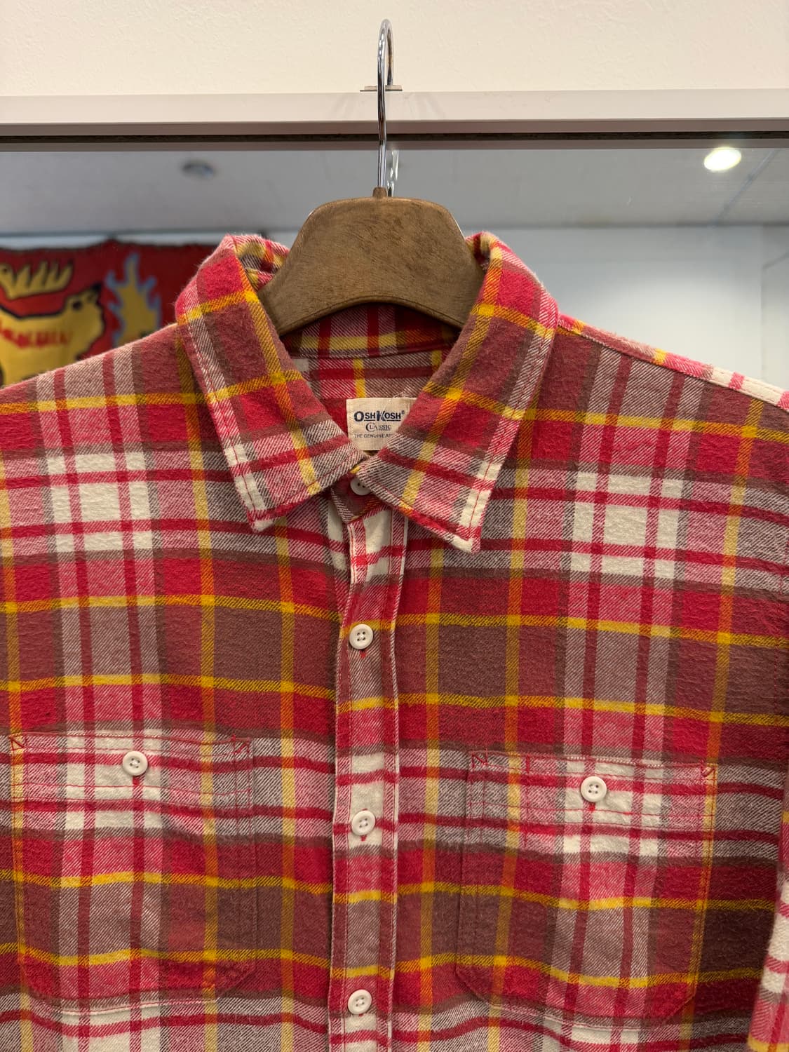 Oshkosh 오시코시 플란넬 체크 셔츠 상품이미지3
