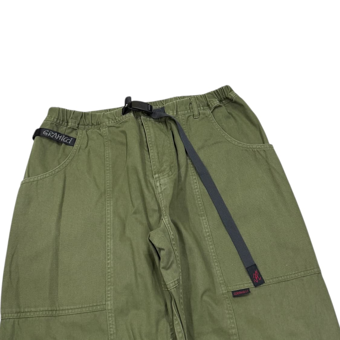 그라미치 벨트 가젯 팬츠 바지 카키 그린 XL 상품이미지2