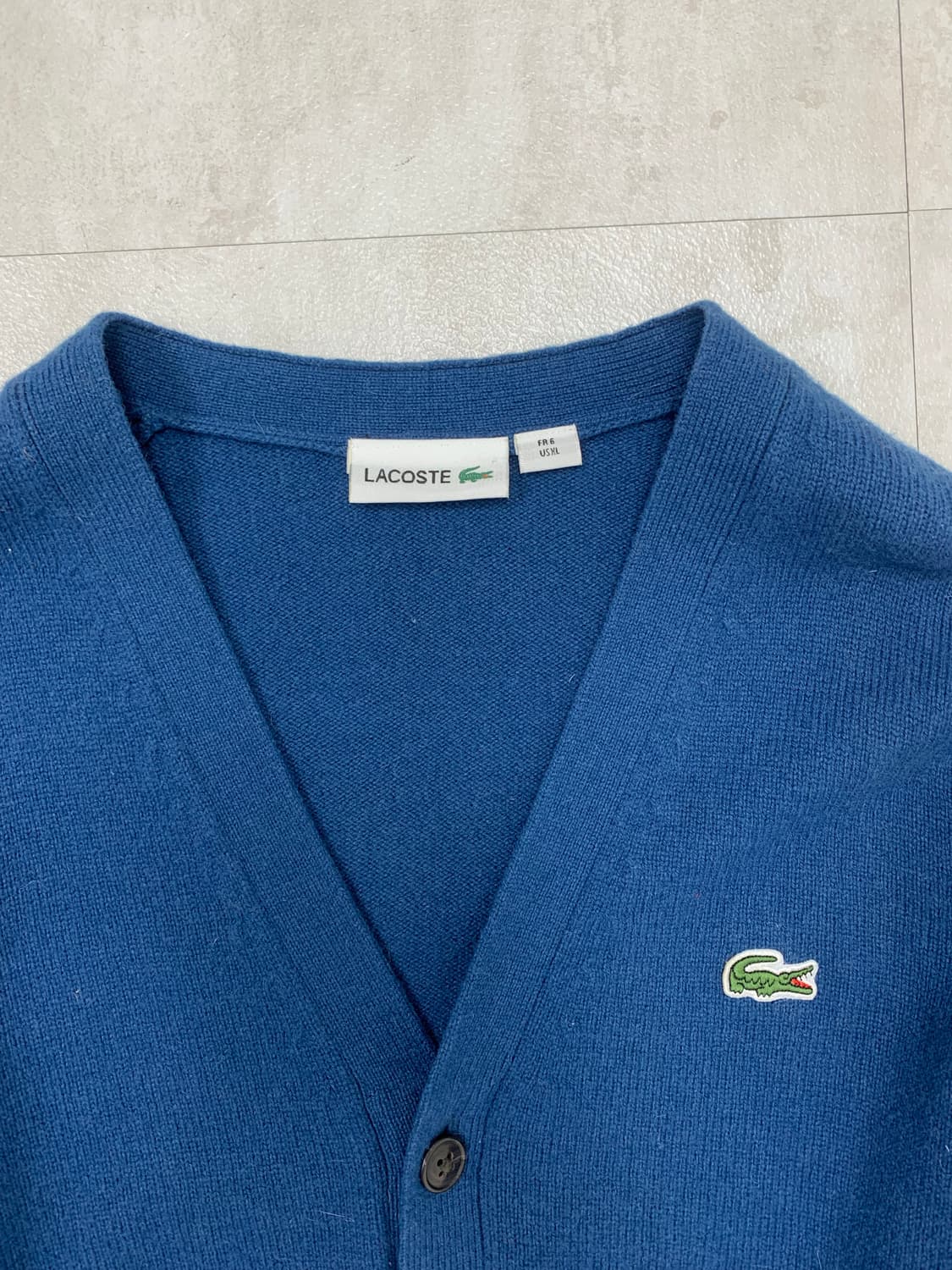 라코스테 블루 니트가디건 상품이미지3